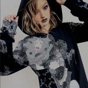 NWT Blackmilk Vampire Spellbound Hoodie Sweater